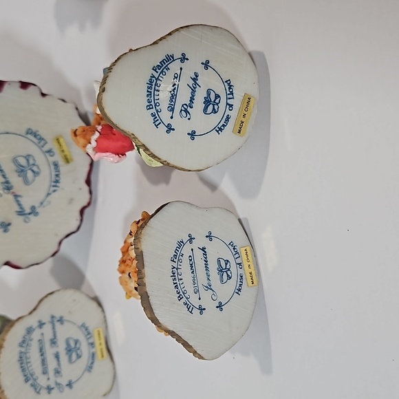 House of Lloyd VTG The Bearsley Family Collection Trimming the Tree Bearsley - Picture 9 of 14